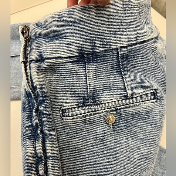 Isabel Marant Nanouli Acid Wash Stirrup Jeans Size 38 - Picture 8 of 11